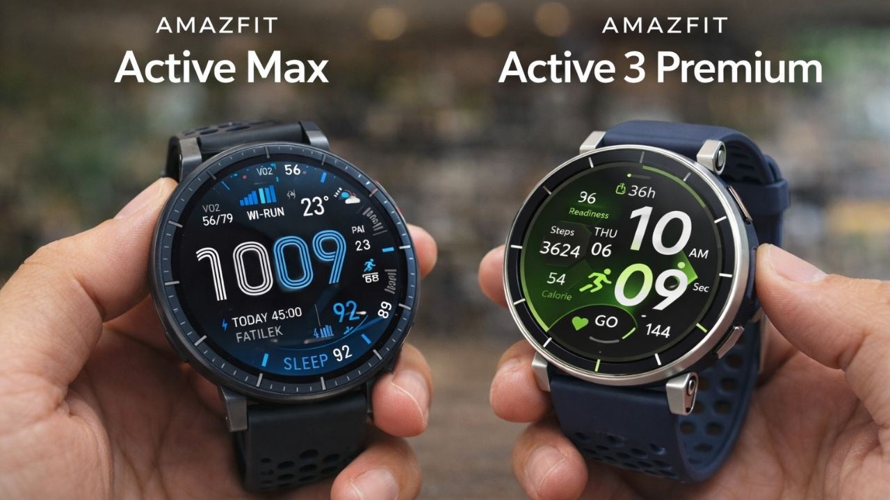Amazfit Active 3 Premium против Active Max – одинаковая цена, но совершенно разные часы?!
