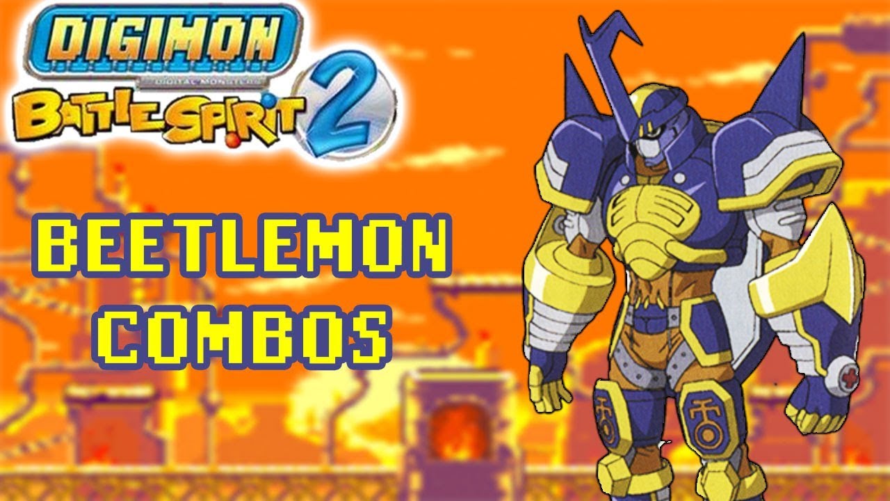 Beetlemon combos - Digimon Battle Spirit 2(GBA)