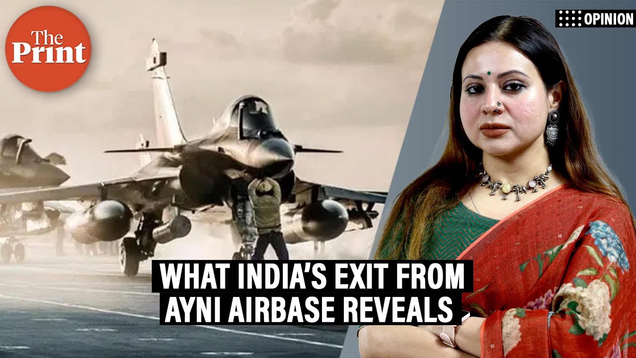 'India’s exit from Ayni airbase reveals New Delhi’s power projection limits- A key location lost'
