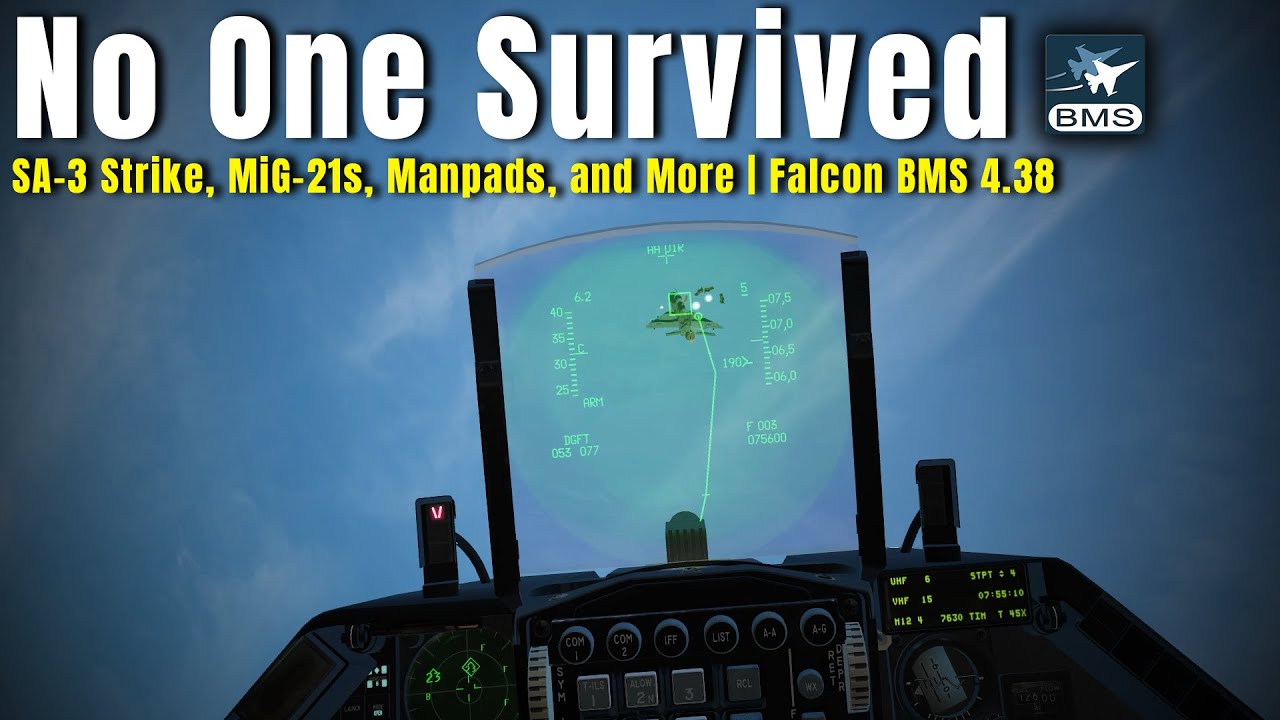 Уничтожен над линией фронта | Falcon BMS: израильская кампания 80-х