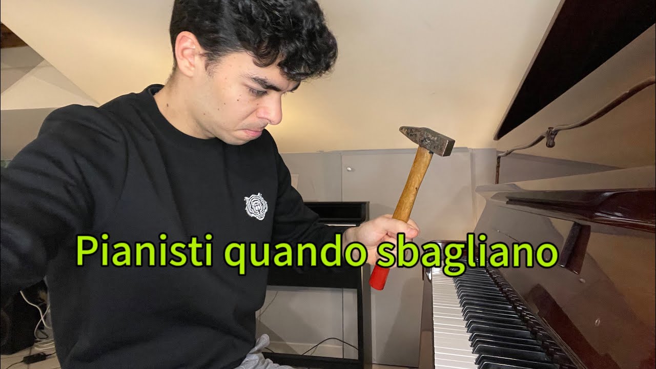 Tipi di PIANISTI quando SBAGLIANO - Gabriele Rossi