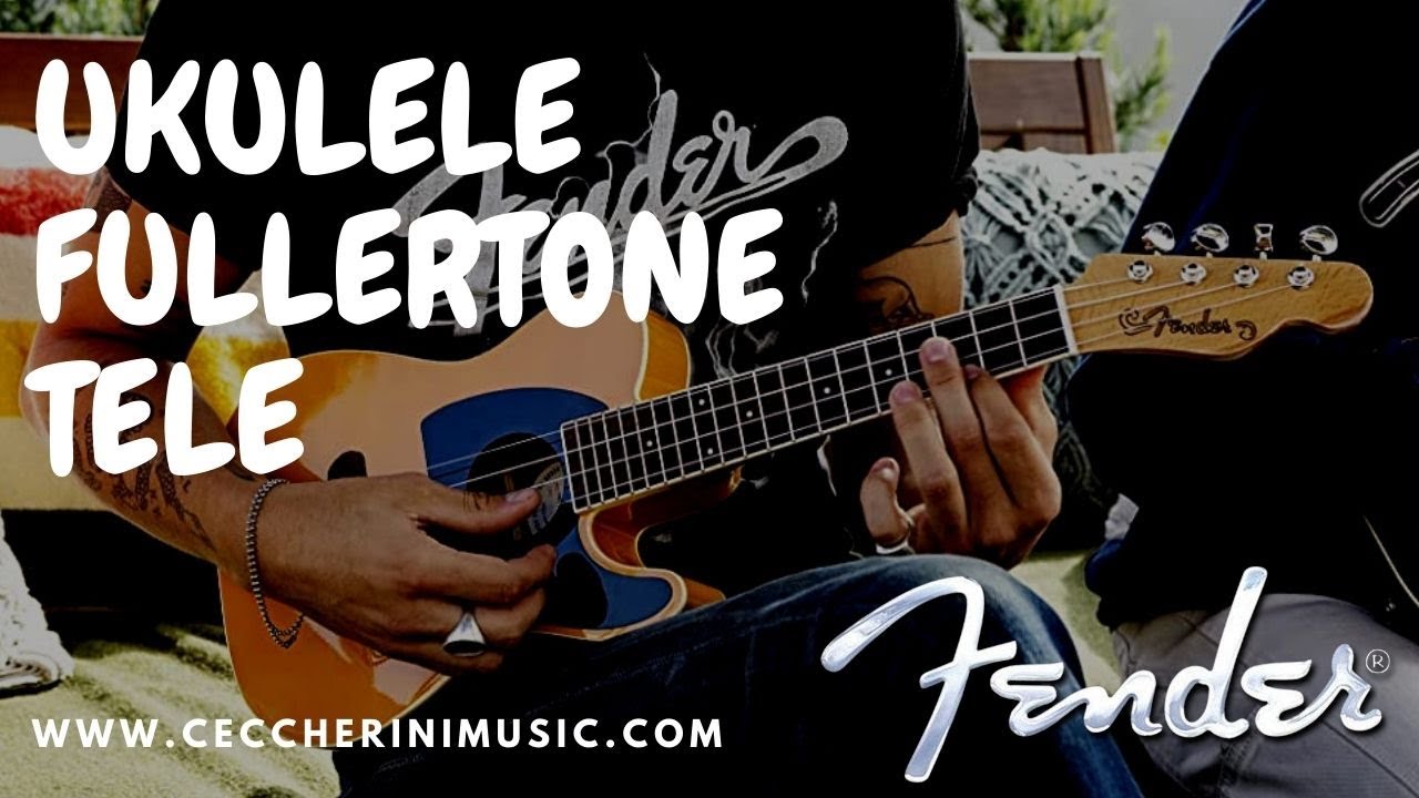Ukulele Fender FULLERTONE TELE - Recensione