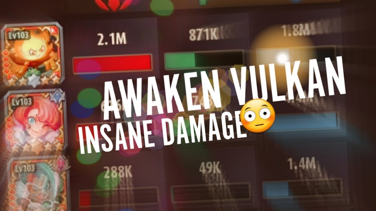 Magic Rush : Awaken Vulkan Does Huge Damage In Arena 🔥