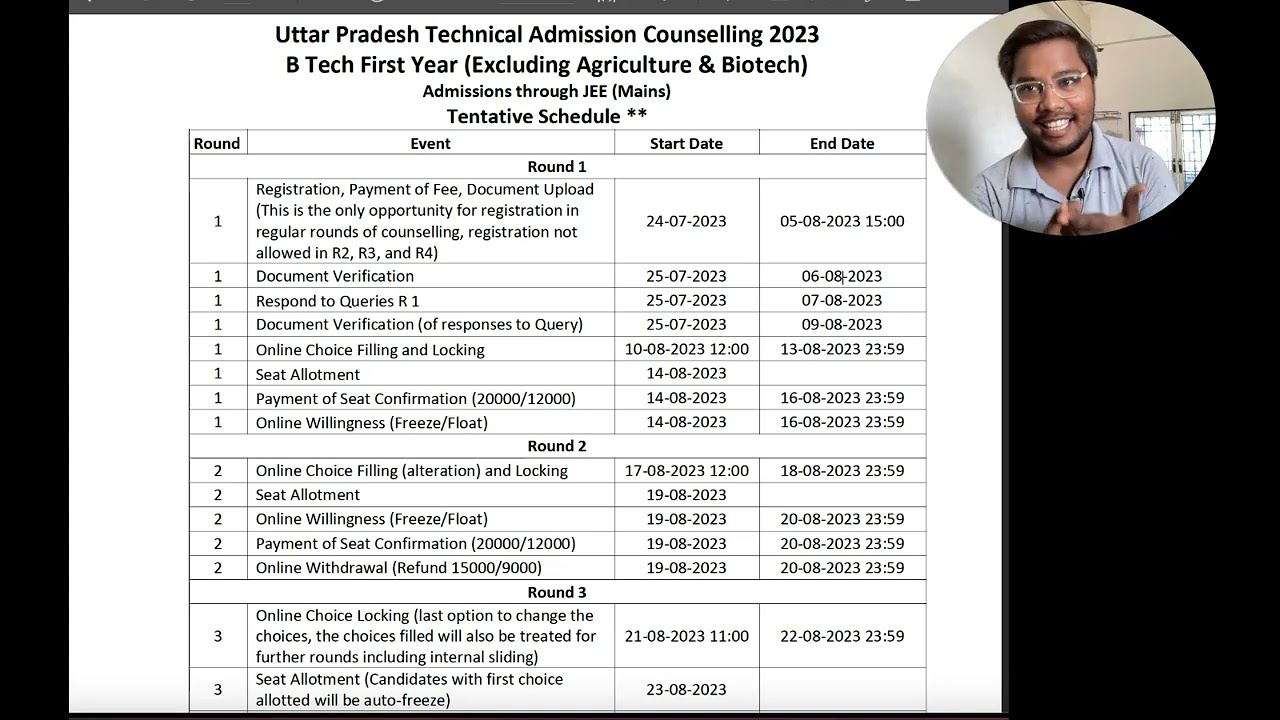 😳UPTU(UPSEE)AKTU Counselling 2023 Step by Step Process ✅ | UPTU/AKTU Counselling Process 2023