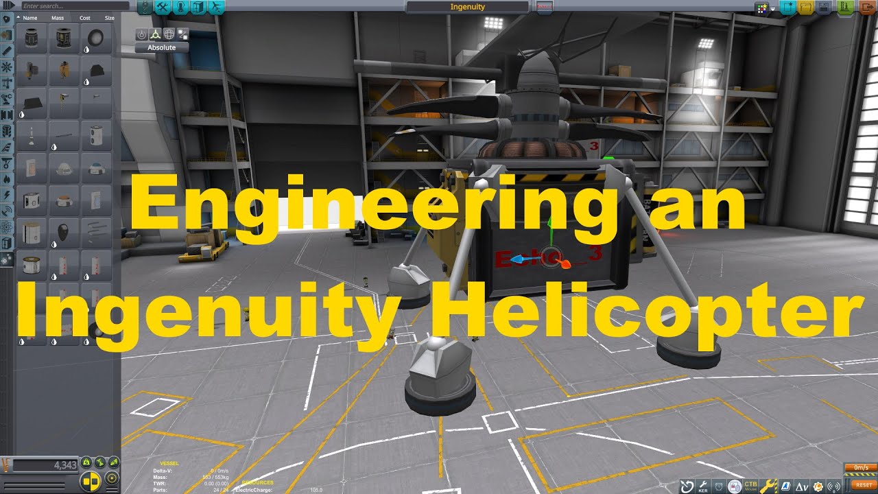 Building and Flying an Ingenuity Style Helicopter