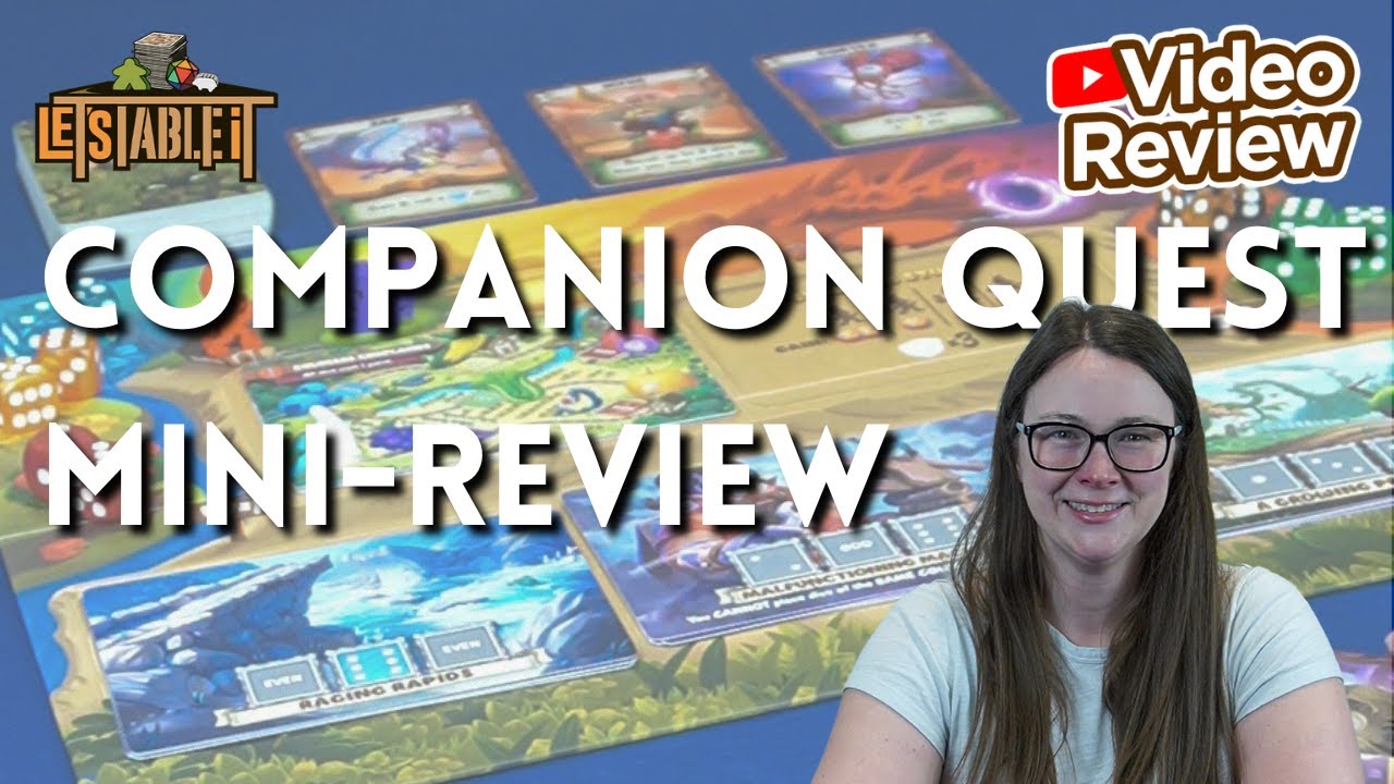 Companion Quest Board Game Review | Dice, Gnomes & Adventure! 🏰🐉