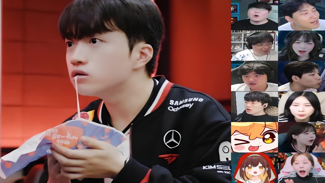 케리아 바드 슈퍼플레이를 본 스트리머 반응 모음 | T1 vs HLE | 2025 LCK
