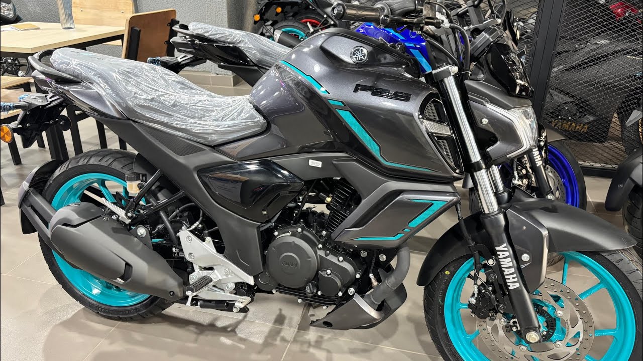 2025 Yamaha FZ-S Petrol + Electric 150cc Bike  Fl Hybrid All Details WALKAROUND Review