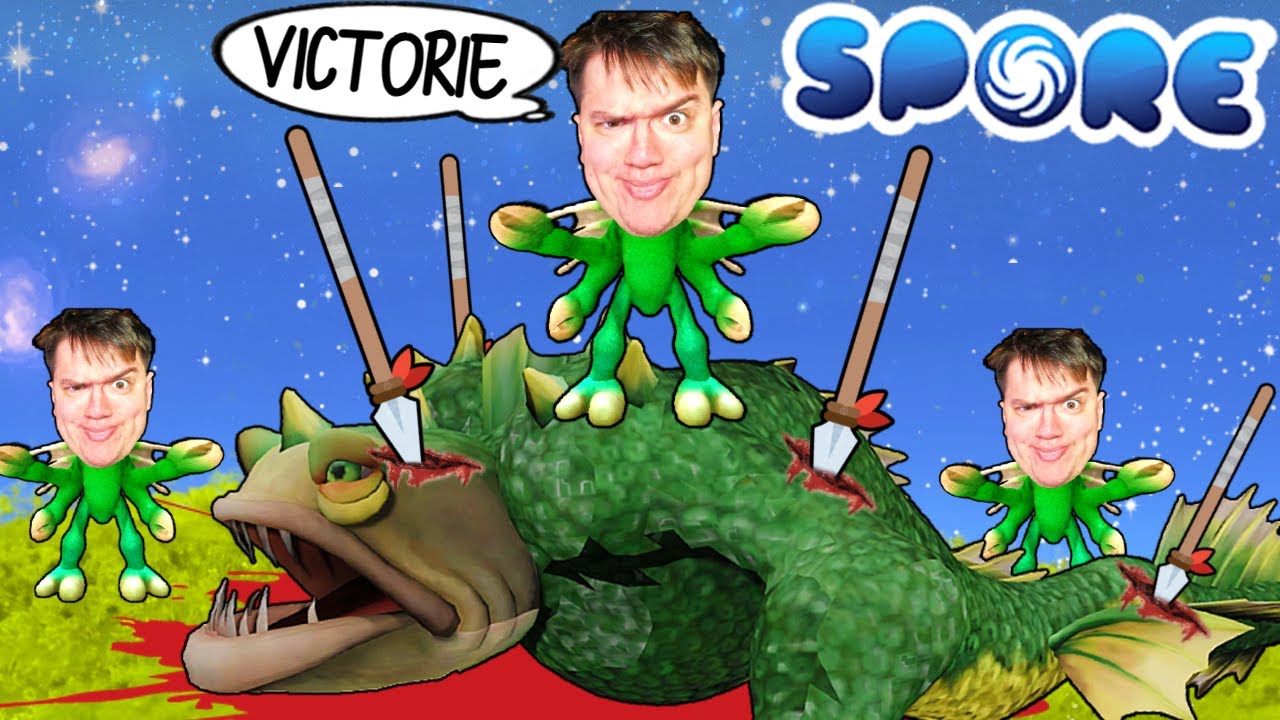 Am *OMORAT* un GIGANT in SPORE !