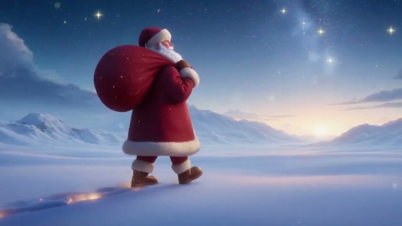 🎅 Santa’s Winter Dream ❄️ -  Magical Christmas Song for Kids! 🎶