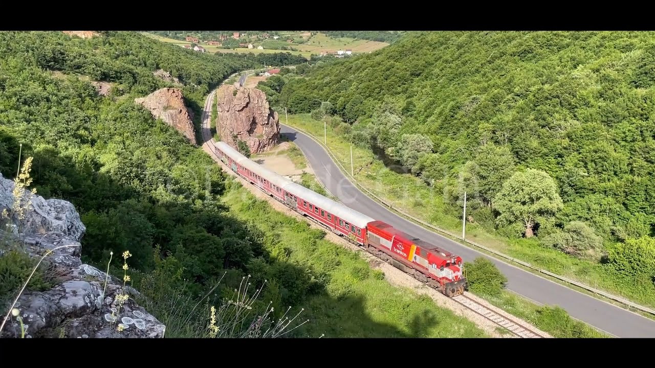 Kosovo Railway  TRAINKOS 2620 IC Pristina - Peje