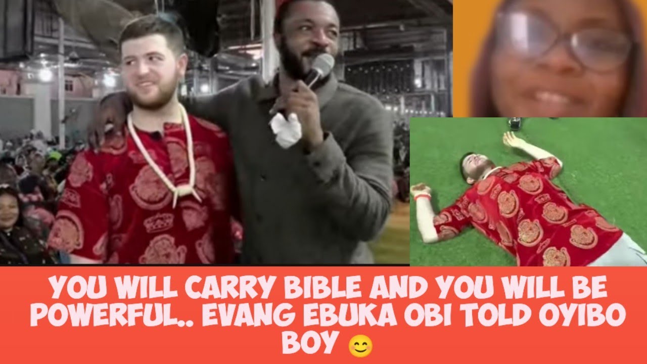 You will carry Bible and you will be powerful. Prophetic word for Oyibo boy😊