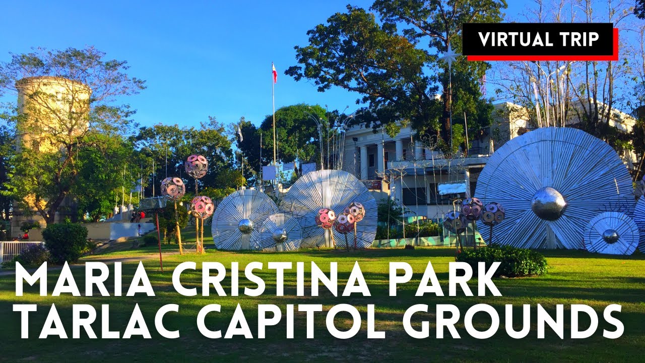 Tarlac Tourist Spot | Walking Tour at the Maria Cristina Park in Tarlac City, Philippines