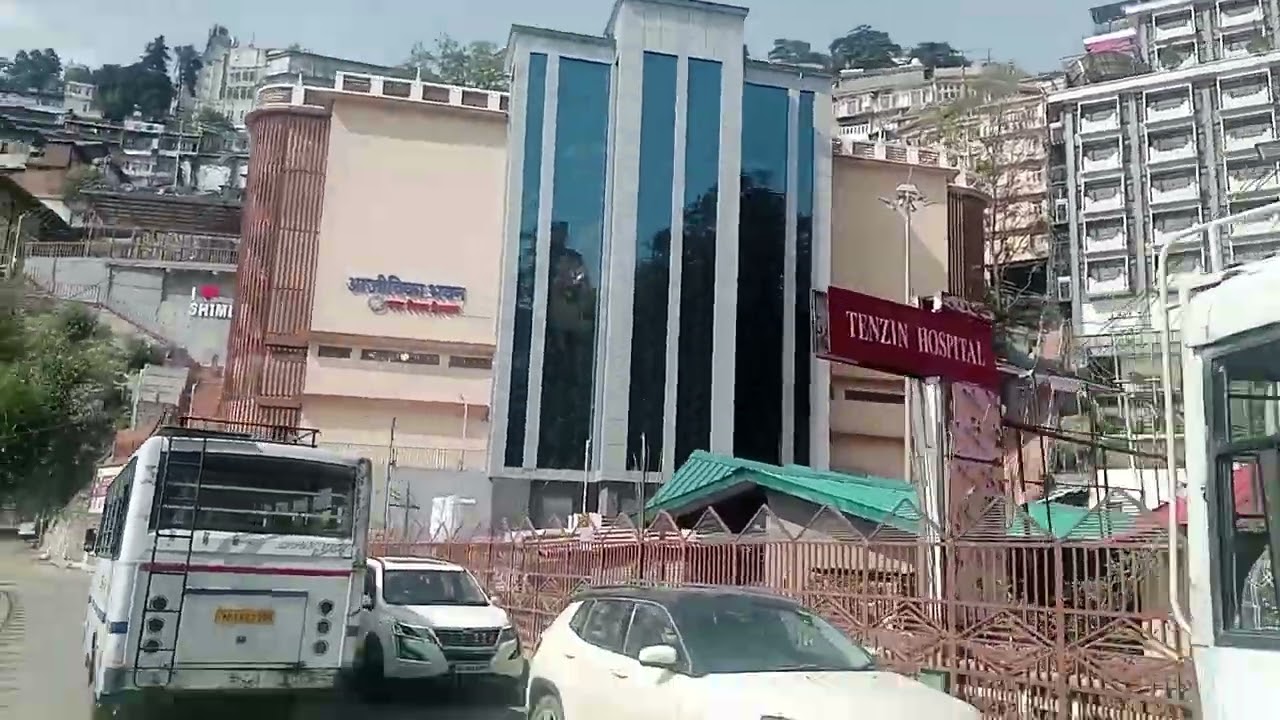 Shimla high court to old bus stand raied🚣🚐🛻🚗🚚🚛🚜🚒