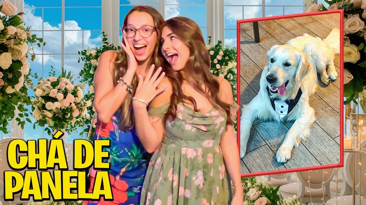 CHÁ DE PANELA DA MINHA MELHOR AMIGA NOS EUA 🇺🇸 💍👰🏼‍♀
