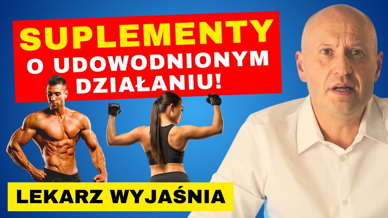 Jakie Suplementy Naprawdę Budują MASĘ Mięśniową i Wspomagają TRENING? Lekarz Wyjaśnia
