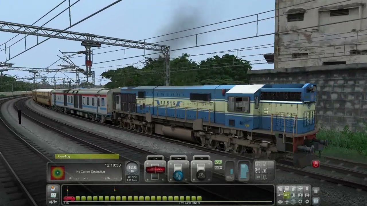 AKTrains indosimworld train Simulator Classic Hyderabad Yard Junction