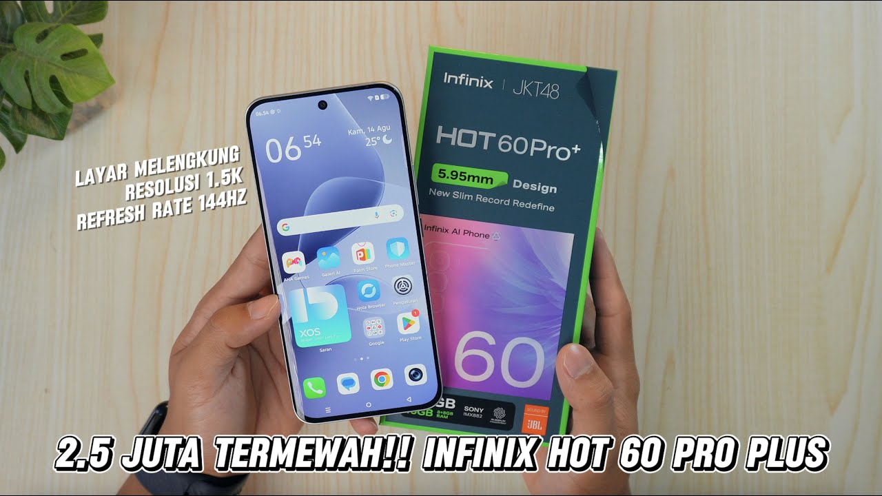 MEWAHH!! 👑 Infinix Hot 60 Pro Plus Unboxing & Camera Test