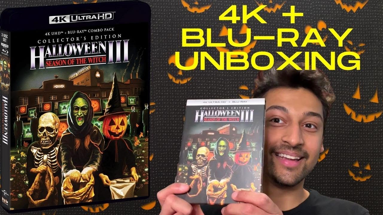 Unboxing Halloween 3 Season of the Witch 4K + Blu Ray Scream Factory Edition
