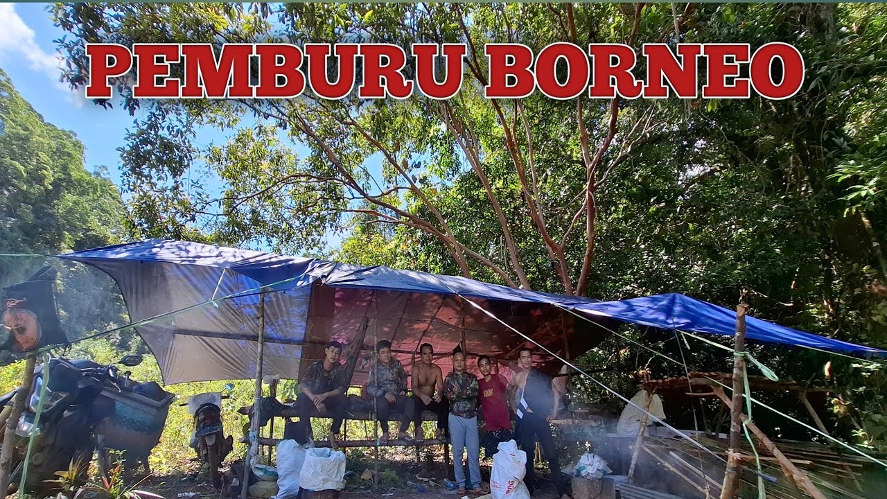 5 Hari Berpetualang di Pedalaman Hutan Kalimantan, Hunting & Menyelami Ikan #survival  #camping