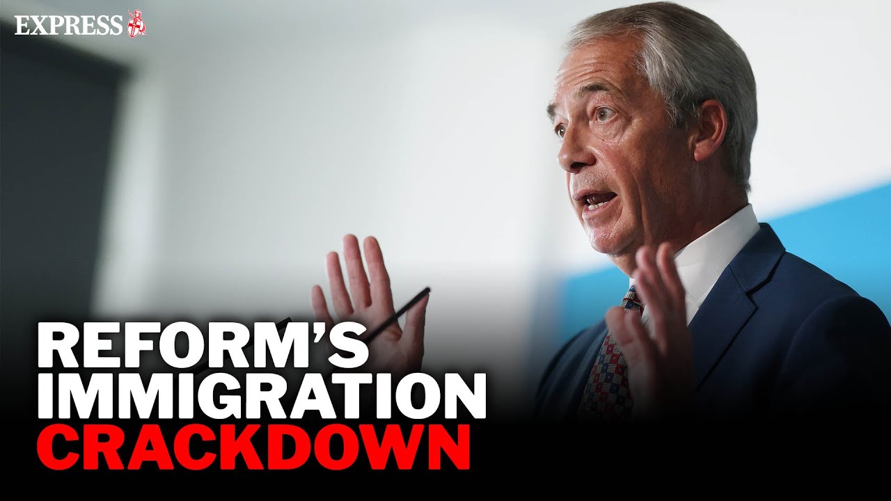 Nigel Farage reveals Reform's new hardline immigration policies at press conference