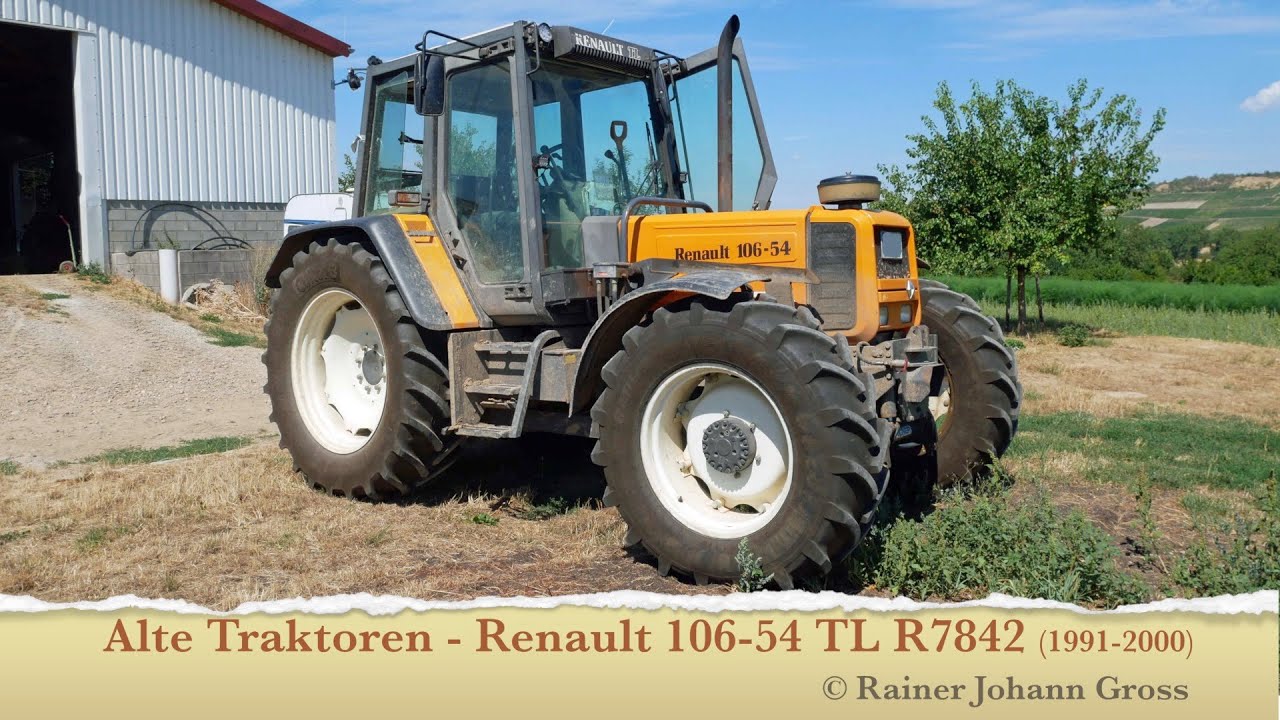 Alte Traktoren - Renault 106-54 TL R7842 (1991-2000)