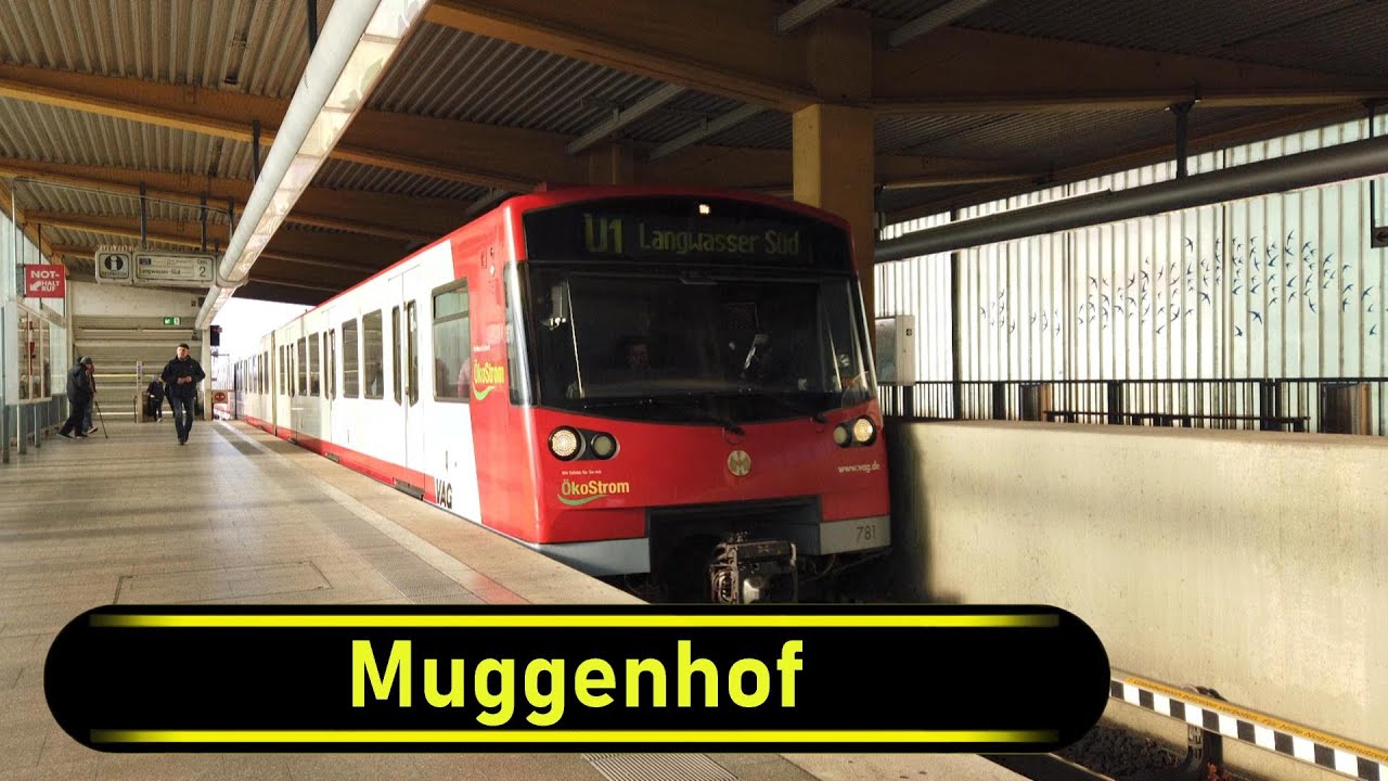 U-Bahn Station Muggenhof - Nuremberg 🇩🇪 - Walkthrough 🚶