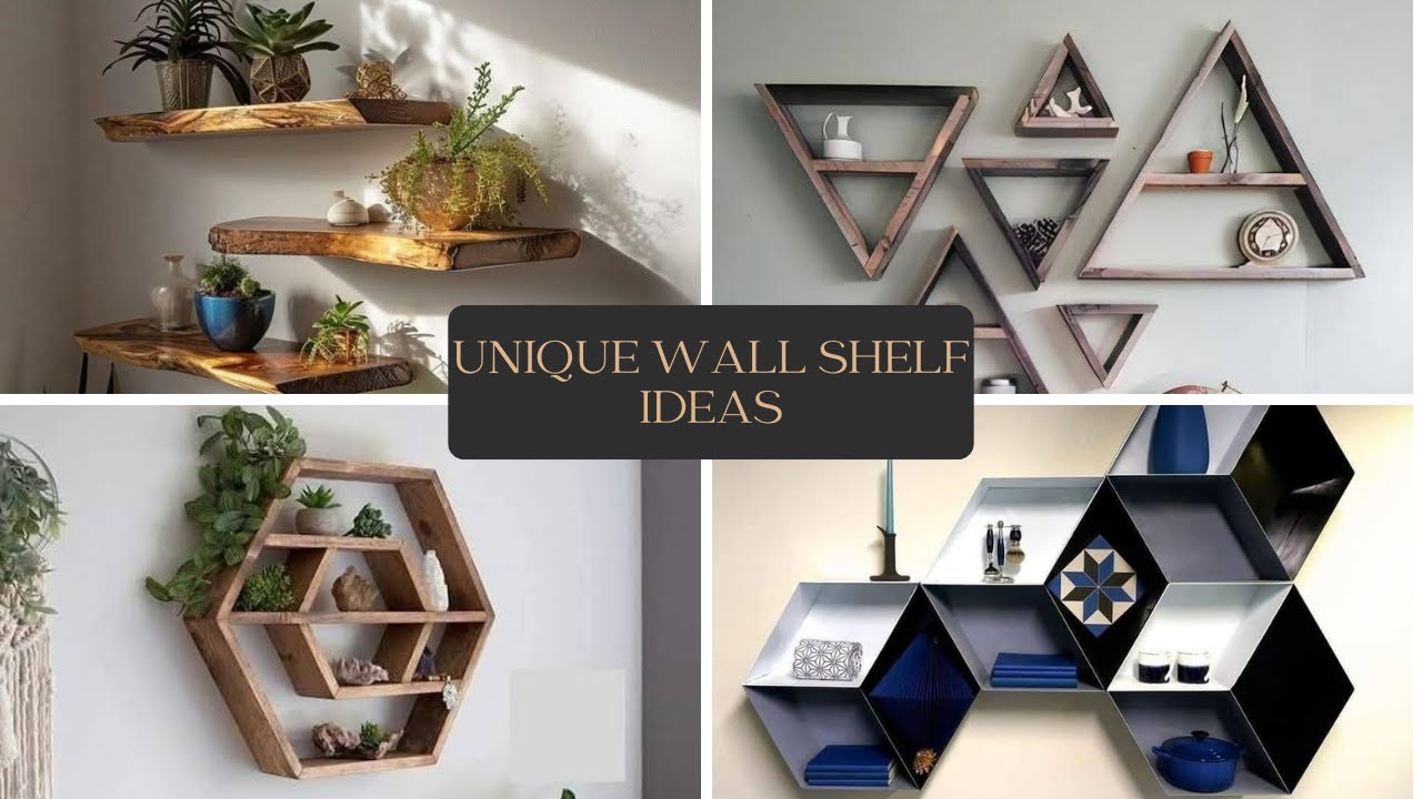 Wall Shelf Decorating Ideas | Latest Trends in Wall Shelves | DIY Wall Shelves| Unique wall Shelves
