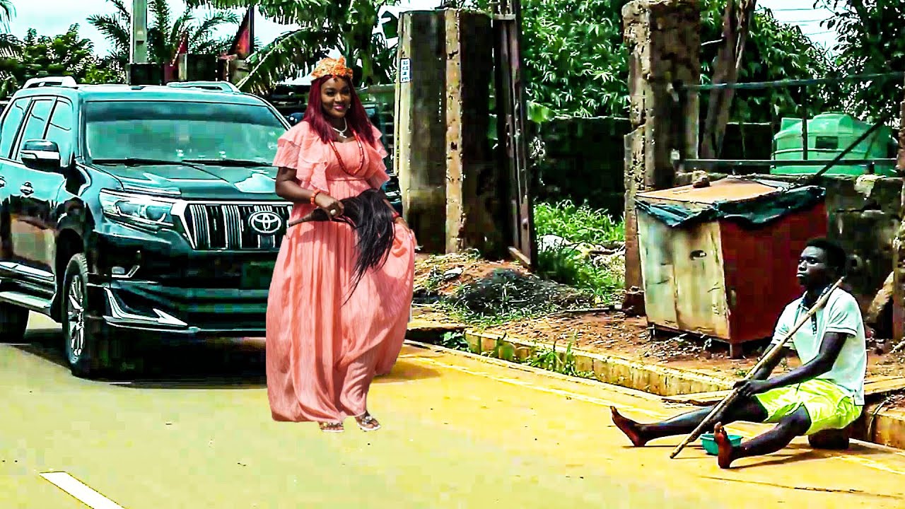 The Homeless Man Begging To Feed Met The Rich Princess That Changed His Life 1 |Nigeria Movie
