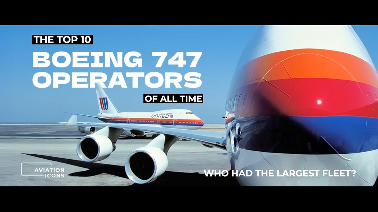 TOP 10: Largest BOEING 747 Operators Of All Time (Passenger Airlines)