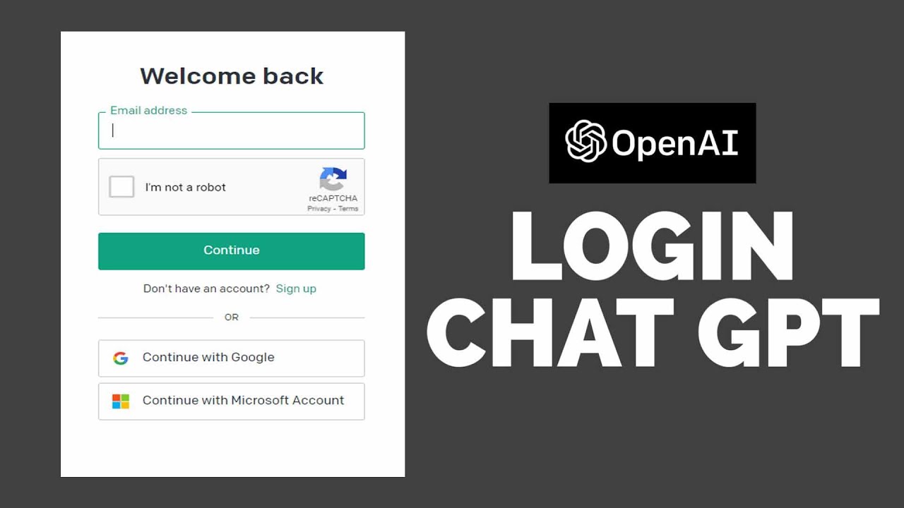 ChatGPT Login: How to Login Sign In Chat GPT Account?