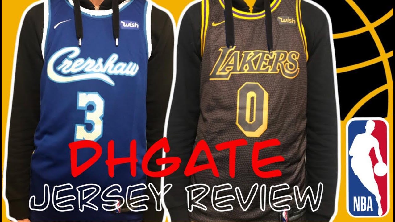DHGATE NBA JERSEY REVIEW! REPLICA JERSEYS FOR $15???