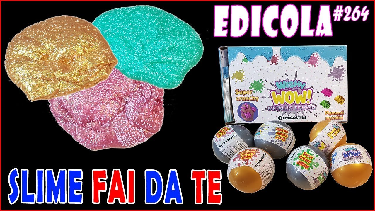 EDICOLA: Creo Crystal SLIME super CRUNCY Wishy WOW metallic edition (by Giulia Guerra)