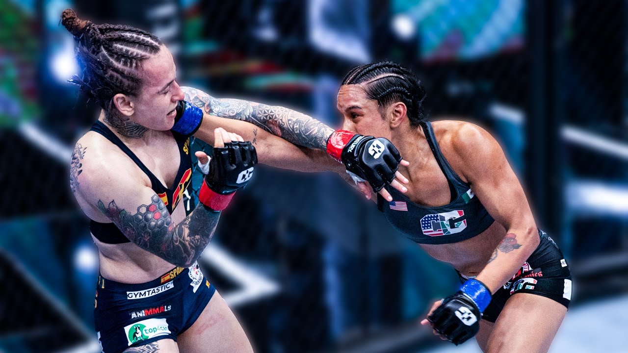 PELEA DE MUJERES MMA COMPLETA I Maritza Sánchez VS  Aitana Álvarez I COMBATE GLOBAL