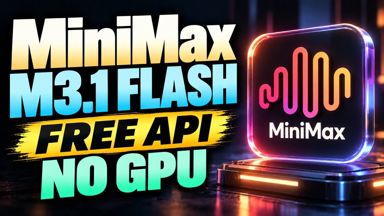 MiniMax M3.1 Flash: darmowe API, bez GPU