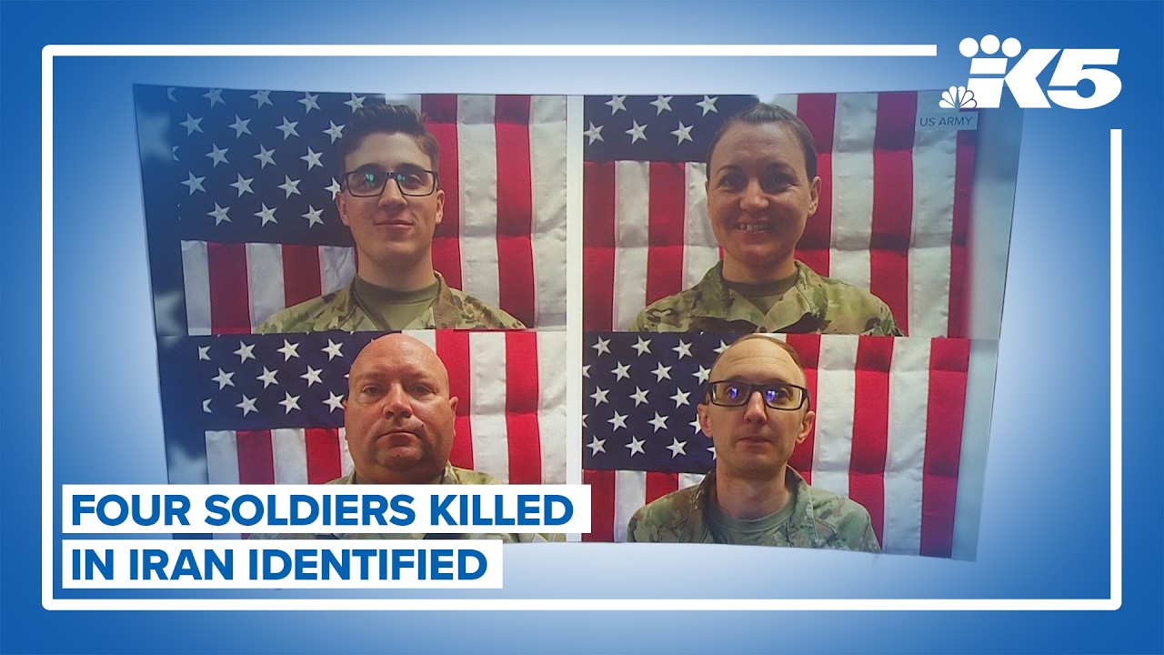 4 US soldiers killed in Iran identified