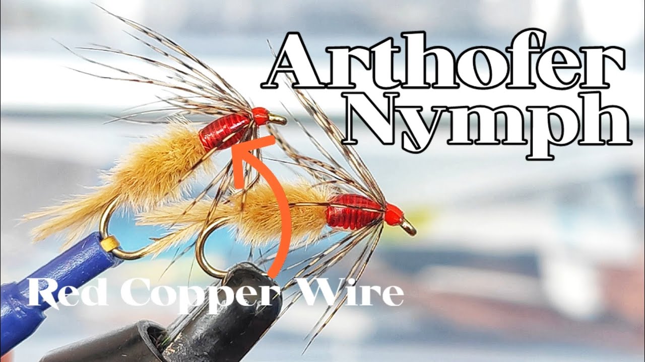 Atado de moscas: Arthofer Nymph, un patrón de montaje totalmente distinto a lo tradicional