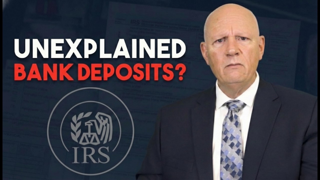 IRS Bank Deposit Analysis and Indirect Income Reconstruction Methods
