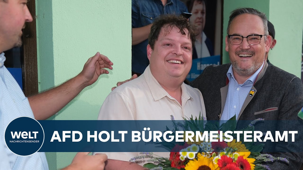 RAGUHN-JEßNITZ: Weiterer AfD-Erfolg - Rechtspopulist in Sachsen-Anhalt zum Bürgermeister gewählt