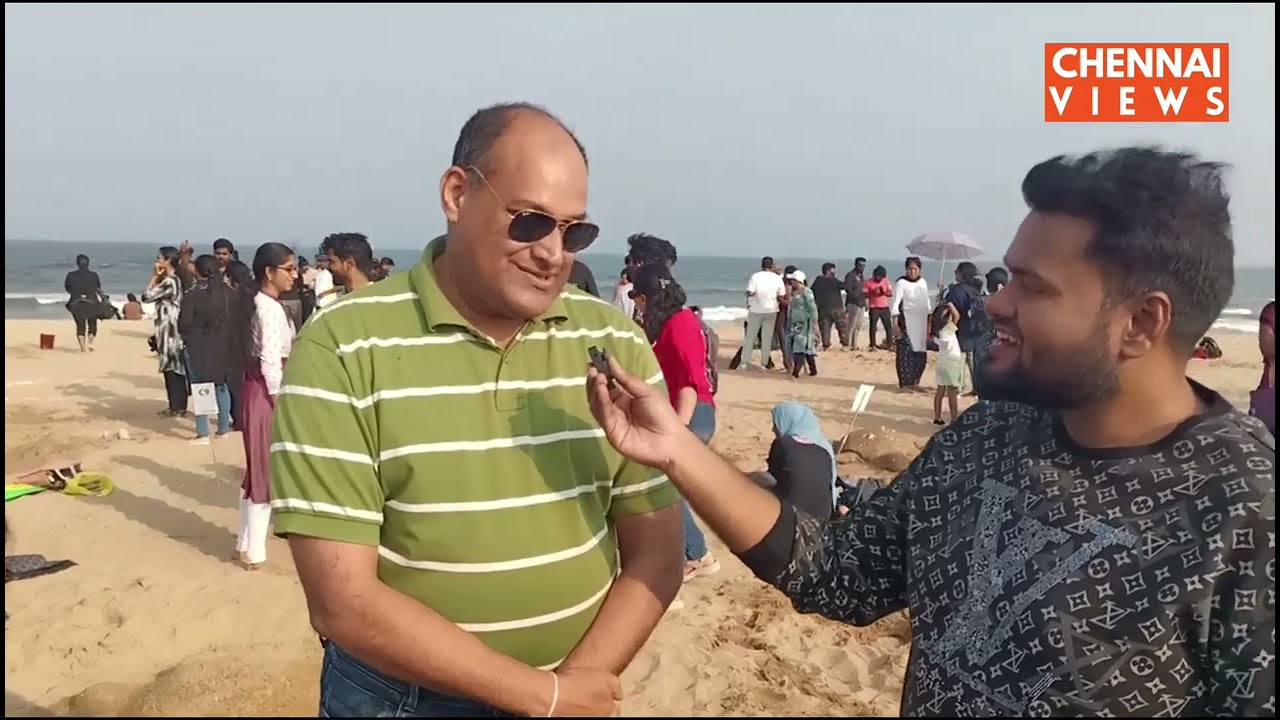 Sand Sculpting Contest Palavakkam Beach Chennai #chennaidaily 
