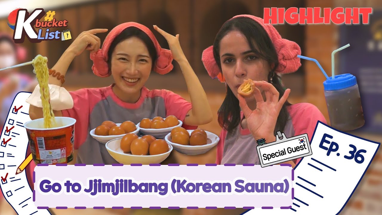 [K-bucket List] 🔥A must-experience in winter🔥 | Ep.36 Go to Jjimjilbang (Korean Sauna)