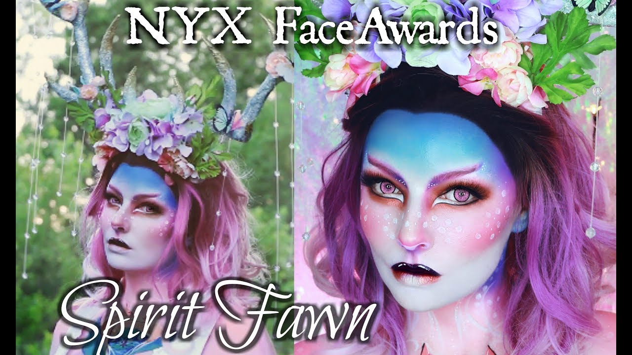 SPIRIT FAWN | Ethereal Deer Makeup Tutorial | Antler DIY at end