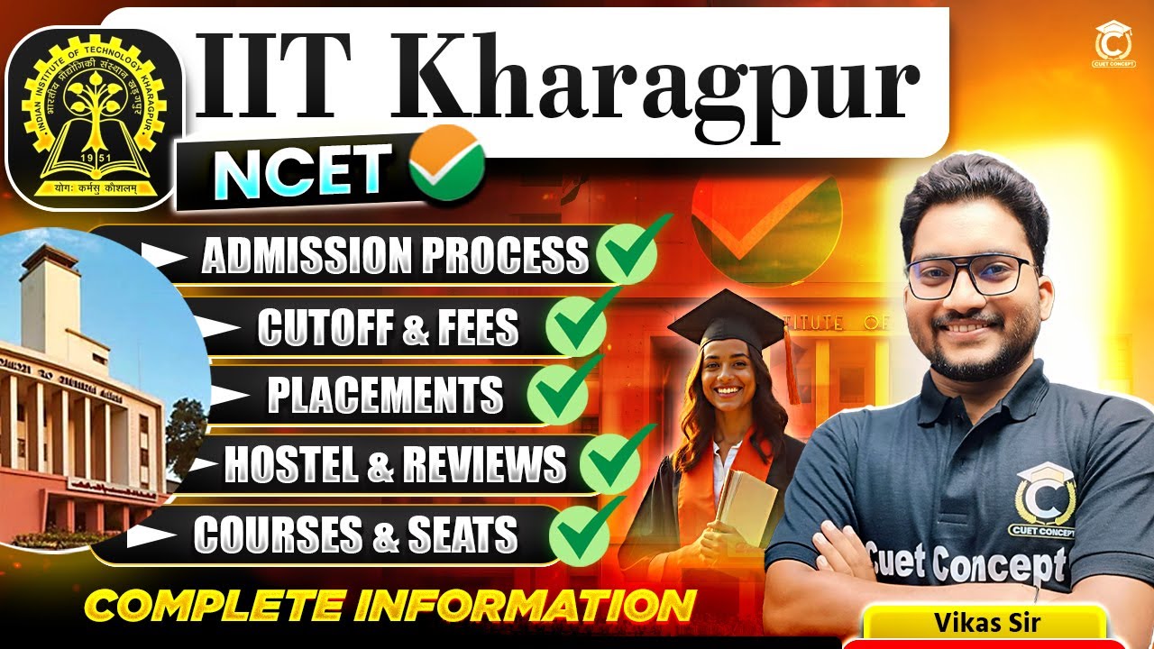 All About IIT Kharagpur | NCET ITEP Exam | Complete information | Best IIT For ITEP NCET | NCET 2026