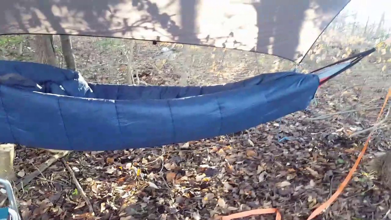 Sleeping bag underquilt