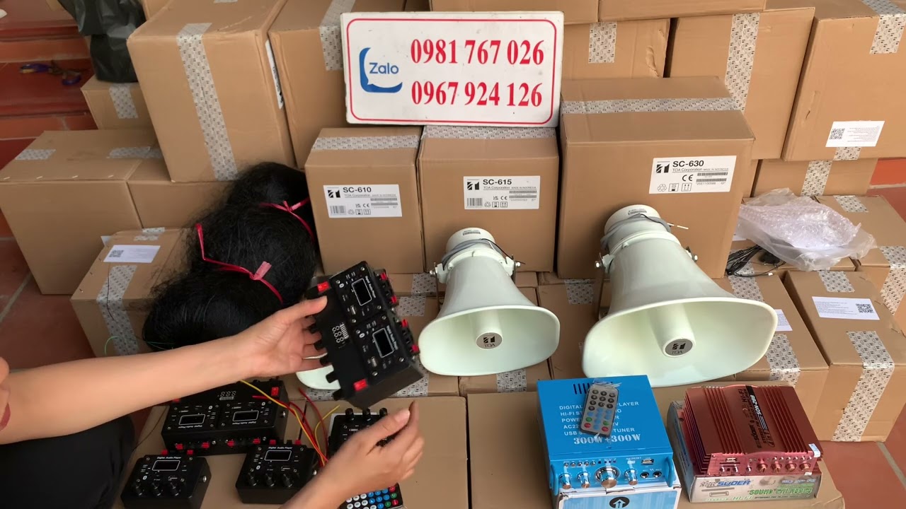 LOA TOA INDONESIA CHÍNH HÃNG 10,15,30w ,51w, Âm ly chế,âm ly 263,Son 288 mới nhất hiệu quả kinh tế