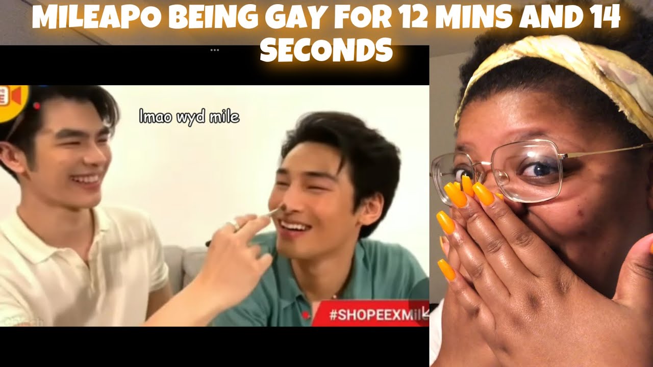 MILEAPO BEING GAY FOR 12 MINS 14 SECONDS STRAIGHT *Reaction*