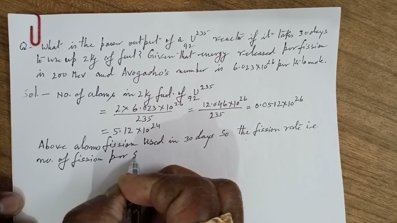 Question on Nuclear Power plant.