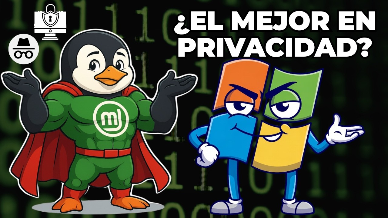 🤔 ¿ES LINUX MEJOR PARA LA PRIVACIDAD QUE WINDOWS?🤔  | COMPARATIVA PRIVACIDAD LINUX CONTRA WINDOWS