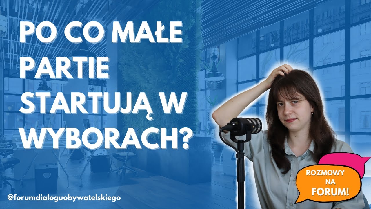 Po co małe partie startują w wyborach?