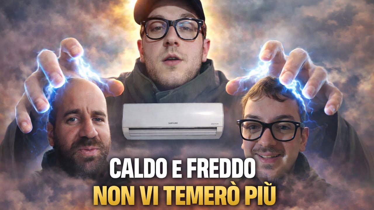 ORTO DI DICEMBRE I INSTALLIAMO UN CONDIZIONATORE IN CAMPAGNA!